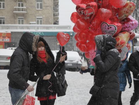 День Влюблённых в России